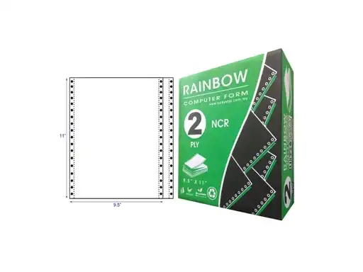 Rainbow NCR Computer Form 2 Ply [1308]