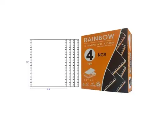 Rainbow NCR Computer Form 4 Ply [1312]