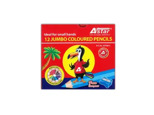 Astar JCP6011 Jumbo Coloured Pencils [1068]