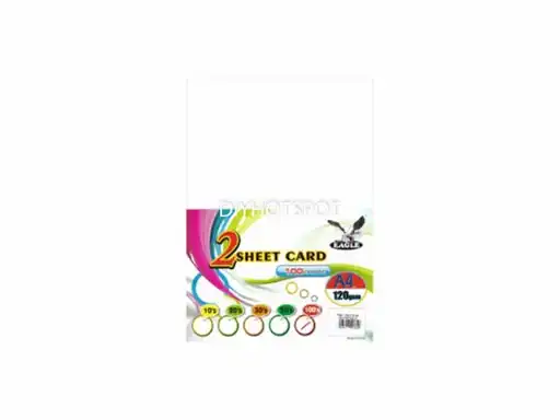 Eagle A4 2 Sheets Card 120gsm [631]