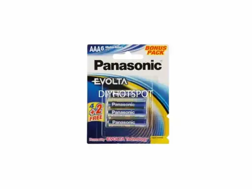Panasonic Evolta AAA Battery 6's [953]