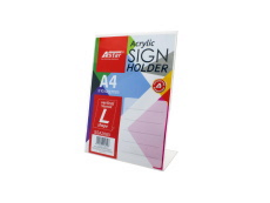 Acrylic Sign Holder